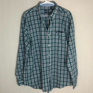 IZOD - Plaid Button Up Shirt